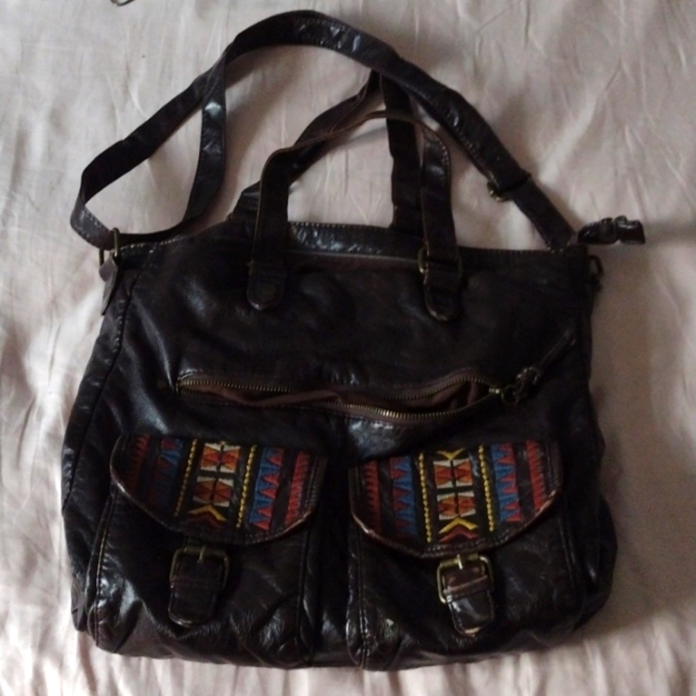 🤎🤎🤎🤎🤎 Brown Faux Leather Purse--lots of room!! 🤎